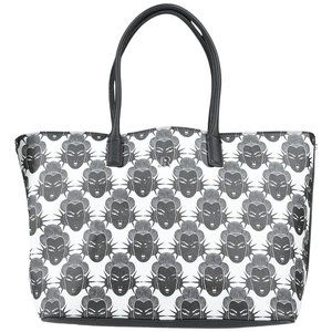 NWT John Richmond XL Geisha Tote Black White